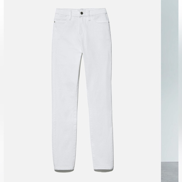 Frame Le High Skinny in Blanc! - Picture 1 of 7